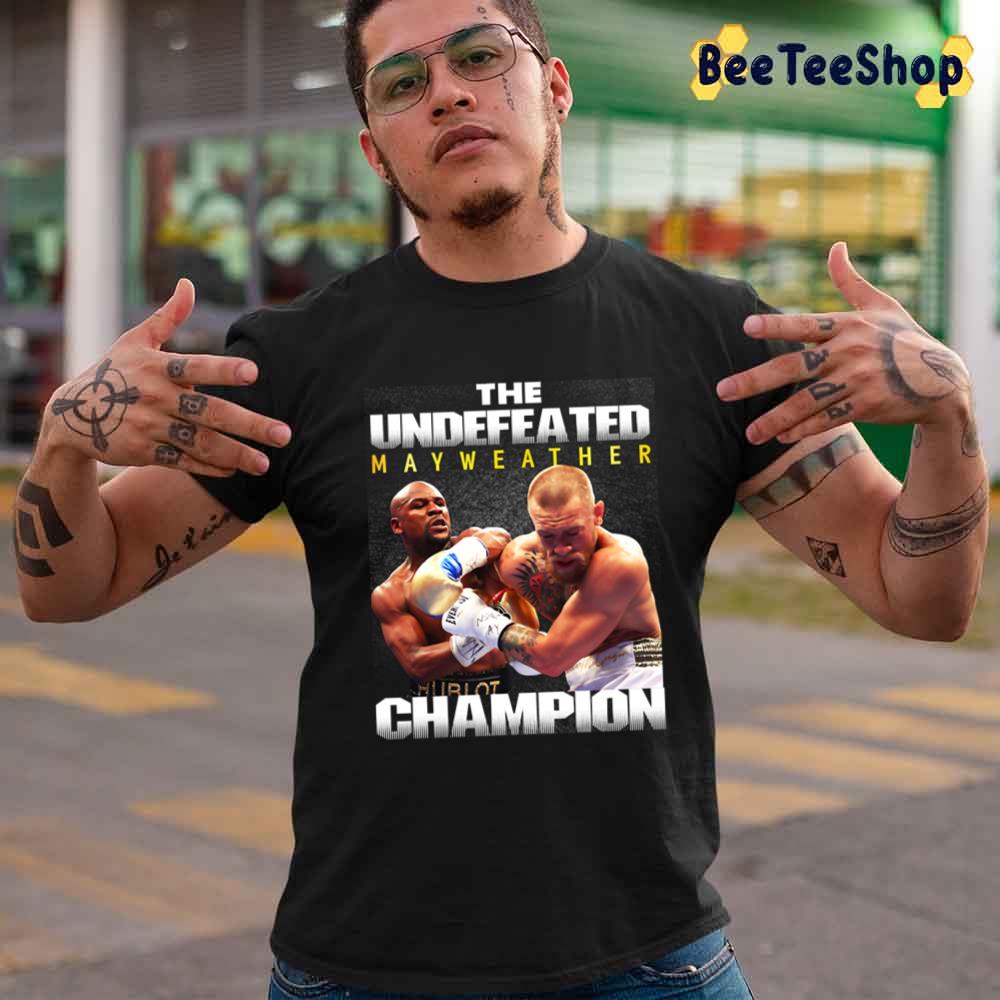 The Undefeated Mayweather Boxing Unisex T-Shirt The Undefeated Mayweather Boxing Unisex T-Shirt