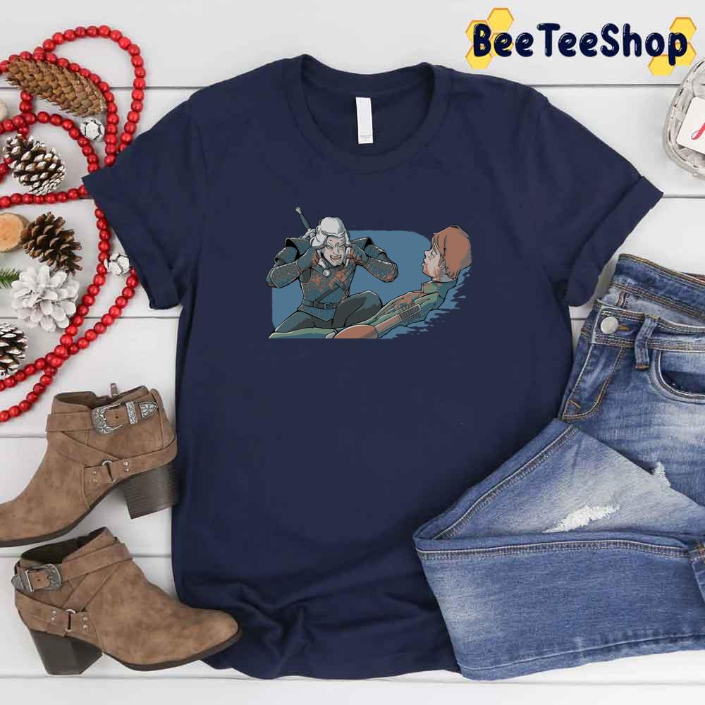 Think Jaskier Think The Witcher Unisex T-Shirt Think Jaskier Think The Witcher Unisex T-Shirt