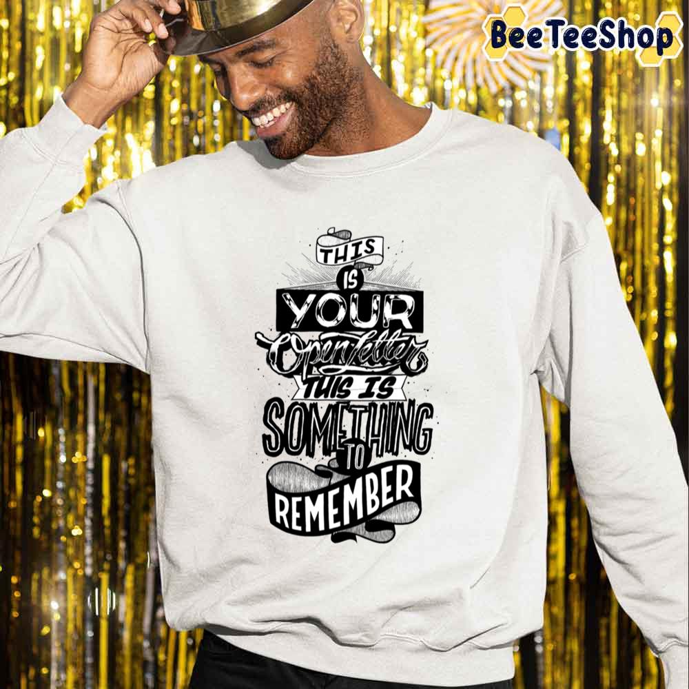 This Is Your Open Letter Affliction Game Unisex Sweatshirt This Is Your Open Letter Affliction Game Unisex Sweatshirt