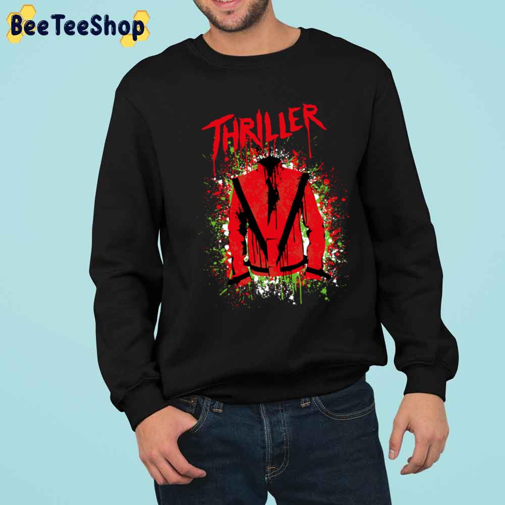 Thriller Jacket Halloween Blood Michael Jackson Unisex T-Shirt Thriller Jacket Halloween Blood Michael Jackson Unisex T-Shirt