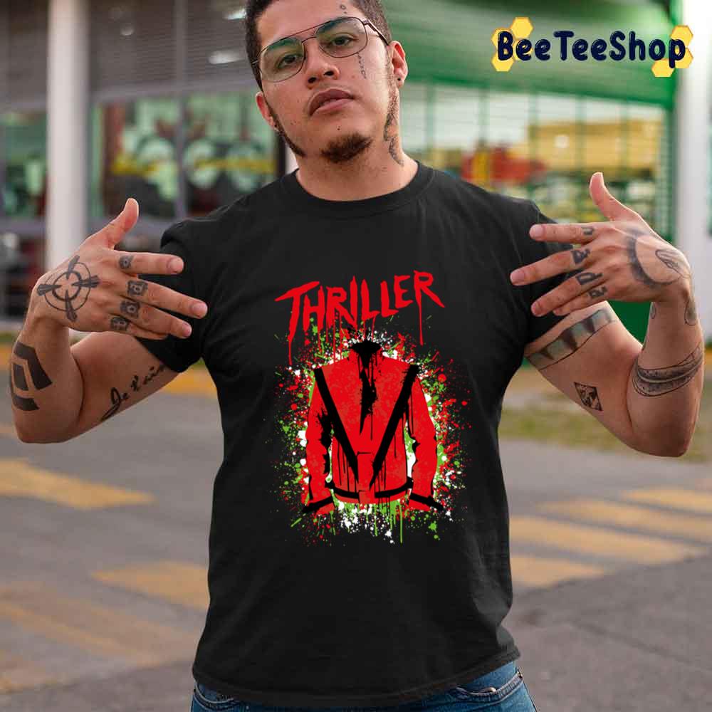 Thriller Jacket Halloween Blood Michael Jackson Unisex T-Shirt Thriller Jacket Halloween Blood Michael Jackson Unisex T-Shirt