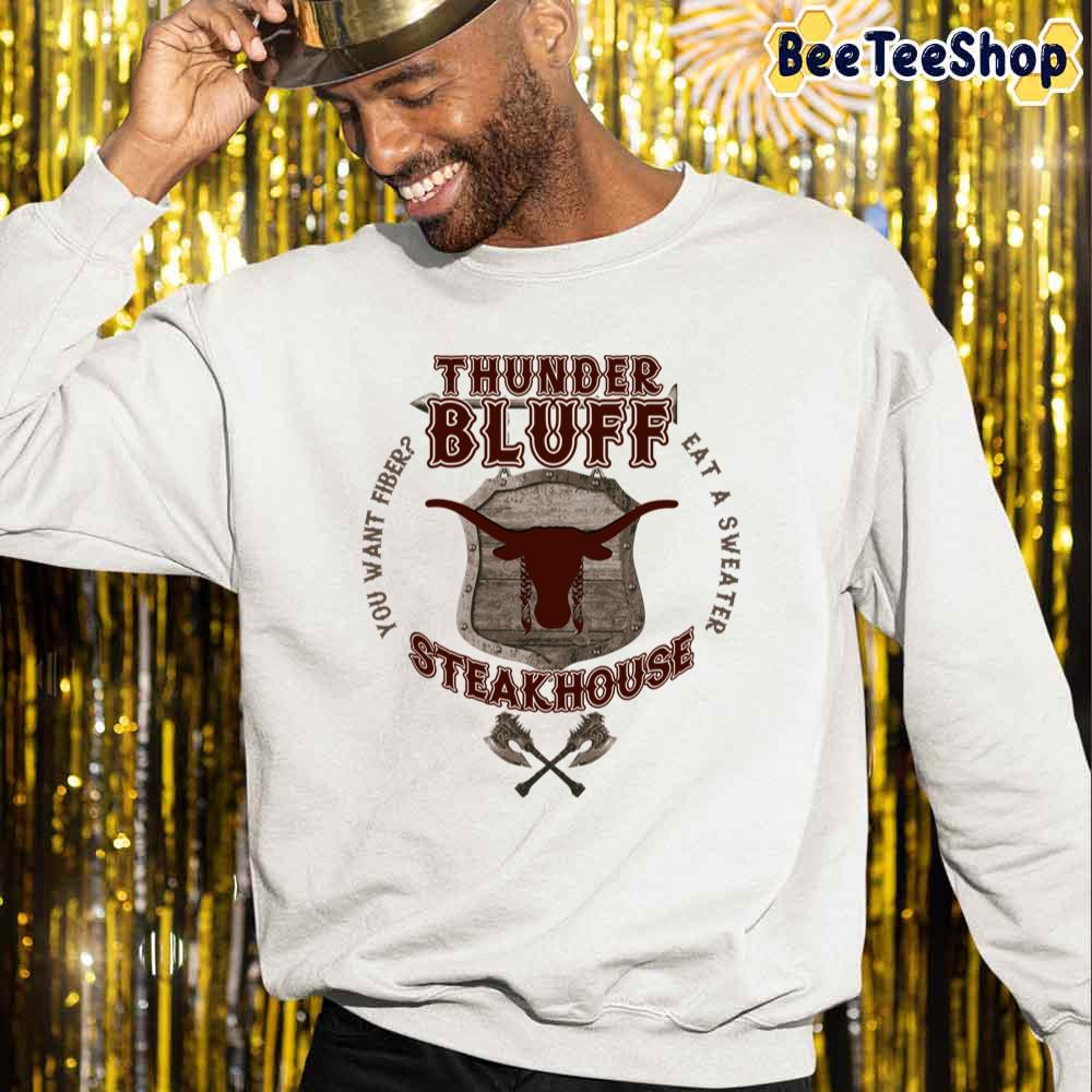 Thunderbluff Steakhouse Game Unisex Sweatshirt Thunderbluff Steakhouse Game Unisex Sweatshirt
