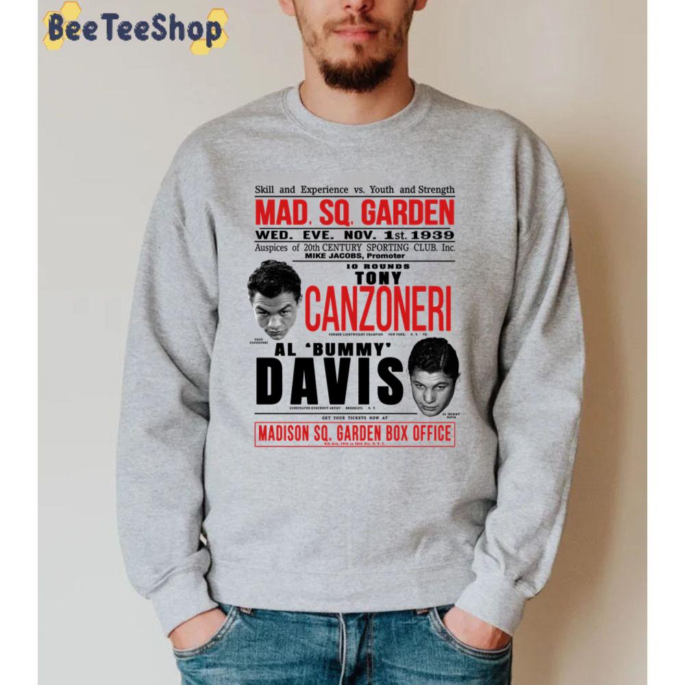 Tony Canzoneri Vs Bummy Davis Boxing Unisex Sweatshirt Tony Canzoneri Vs Bummy Davis Boxing Unisex Sweatshirt