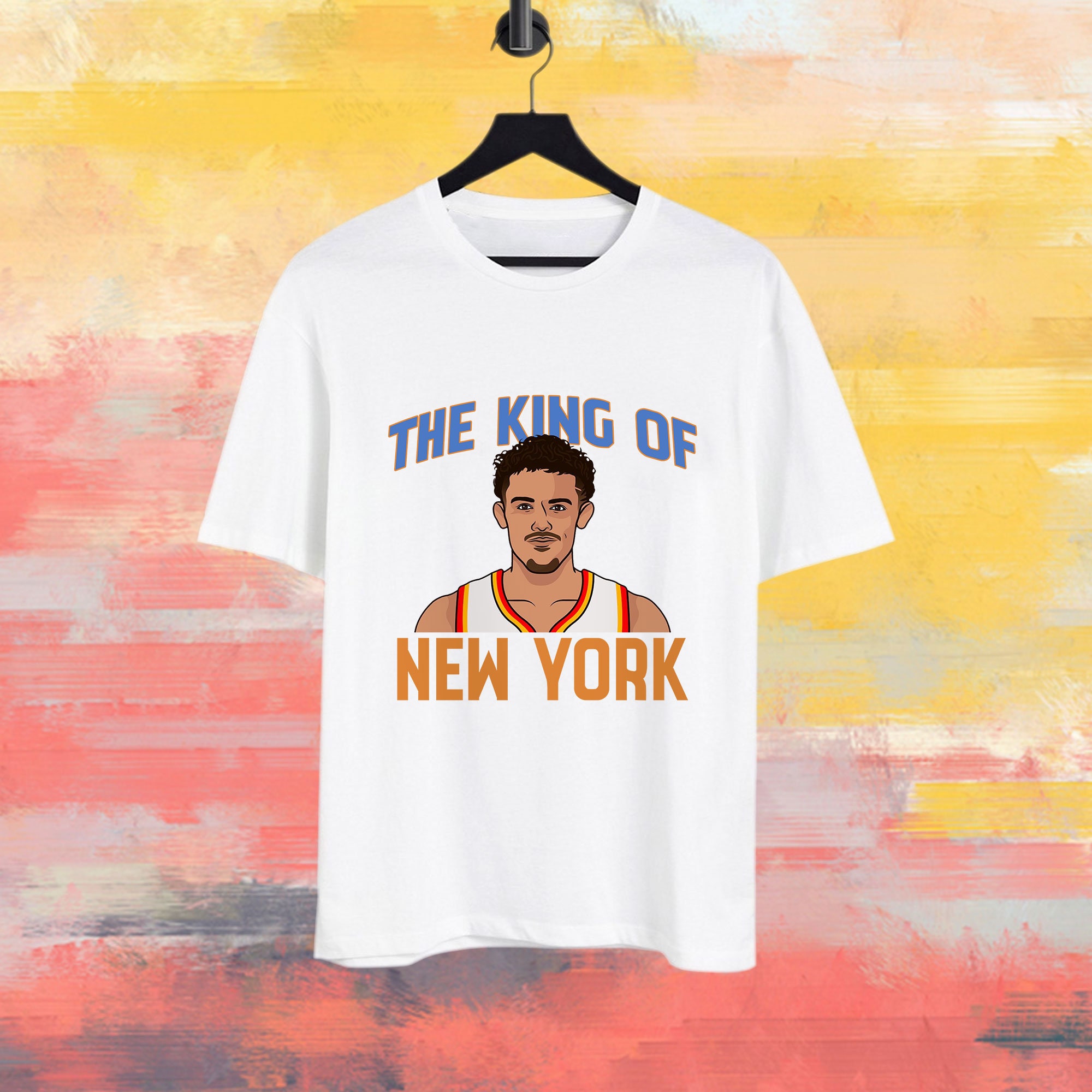 Trae Young The King Of New York Basketball Unisex Sweatshirt Trae Young The King Of New York Basketball Unisex Sweatshirt