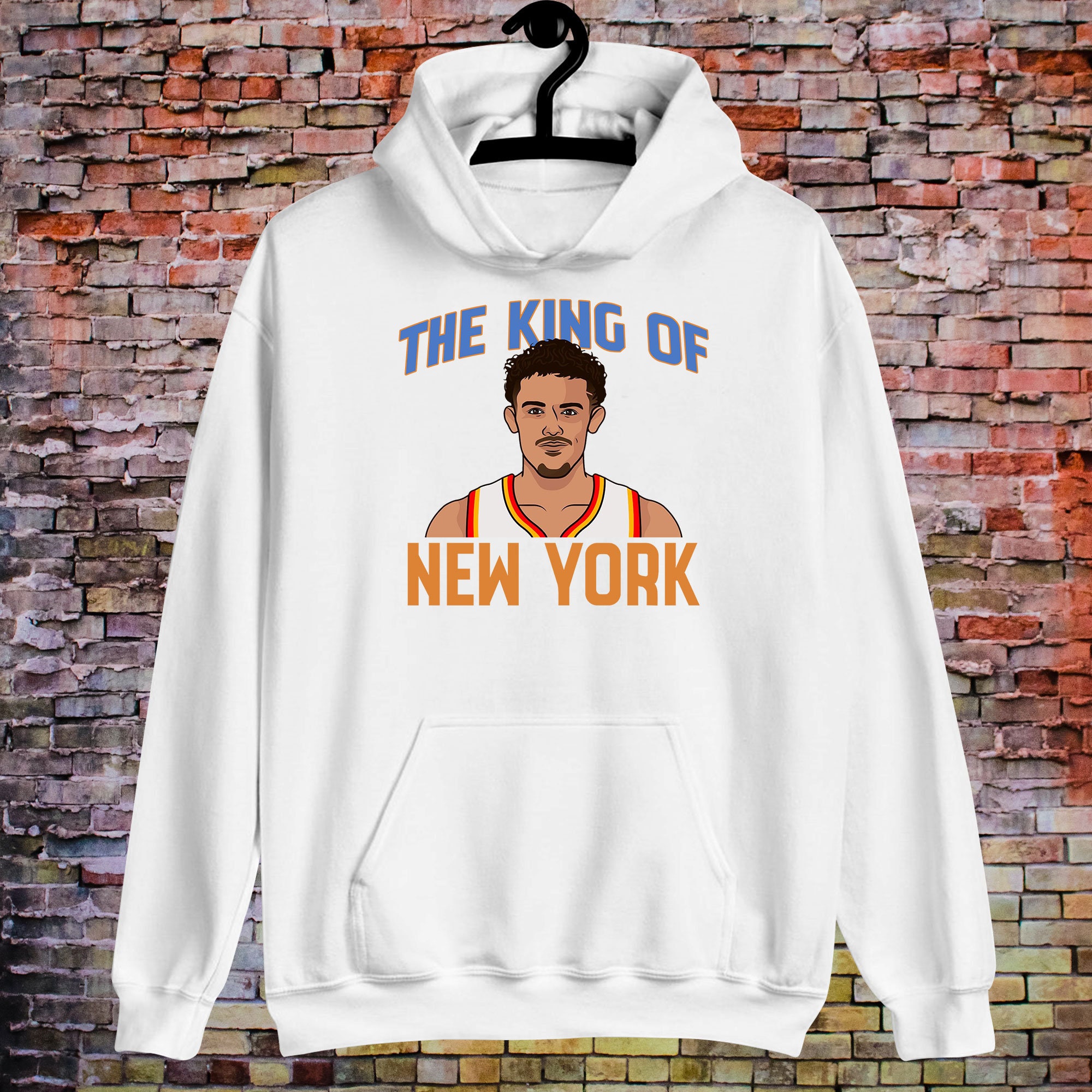 Trae Young The King Of New York Basketball Unisex Sweatshirt Trae Young The King Of New York Basketball Unisex Sweatshirt