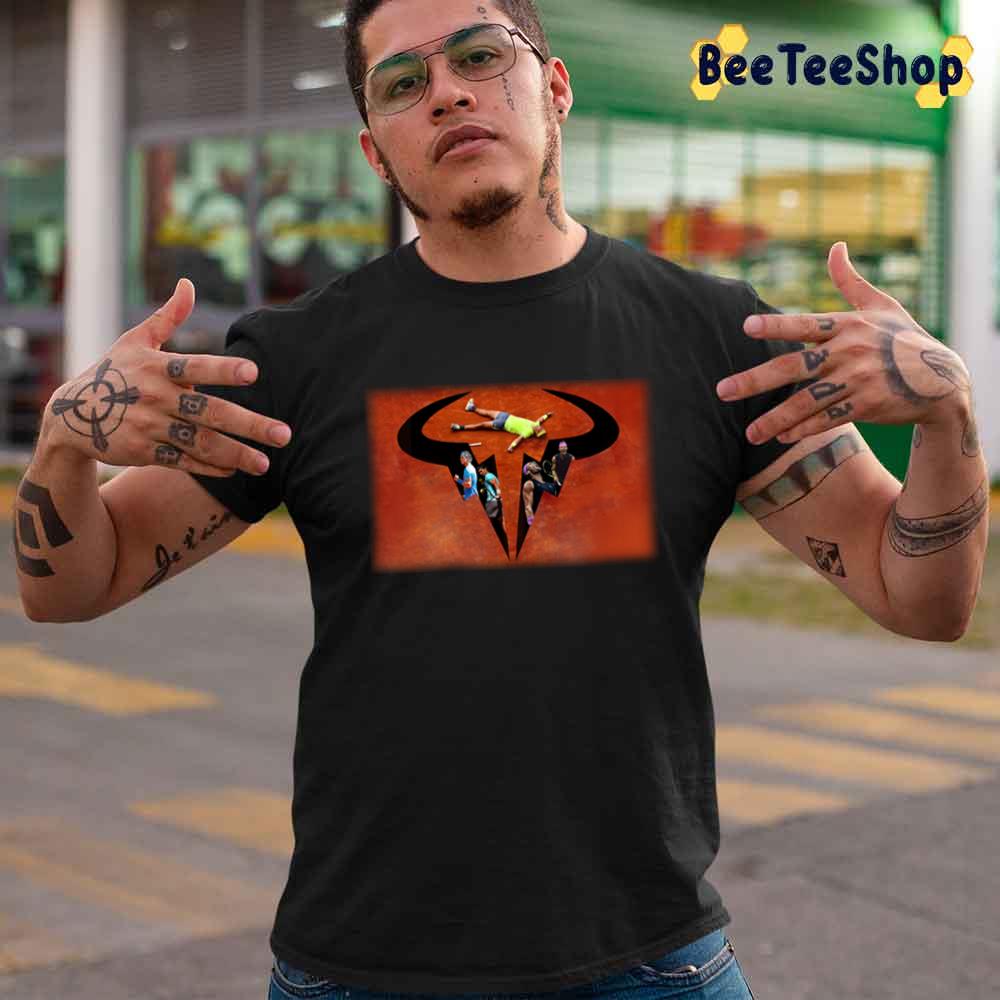 Tribute Artwork Biggcheddar Rafael Nadal Tennis Player Unisex T-Shirt Tribute Artwork Biggcheddar Rafael Nadal Tennis Player Unisex T-Shirt