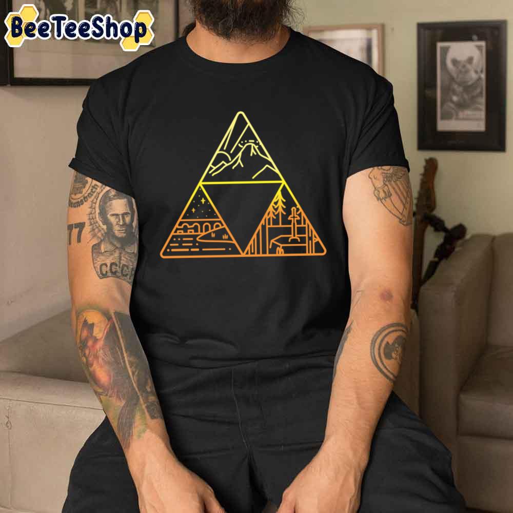 Triforce The Legend Of Zelda Game Unisex T-Shirt Triforce The Legend Of Zelda Game Unisex T-Shirt