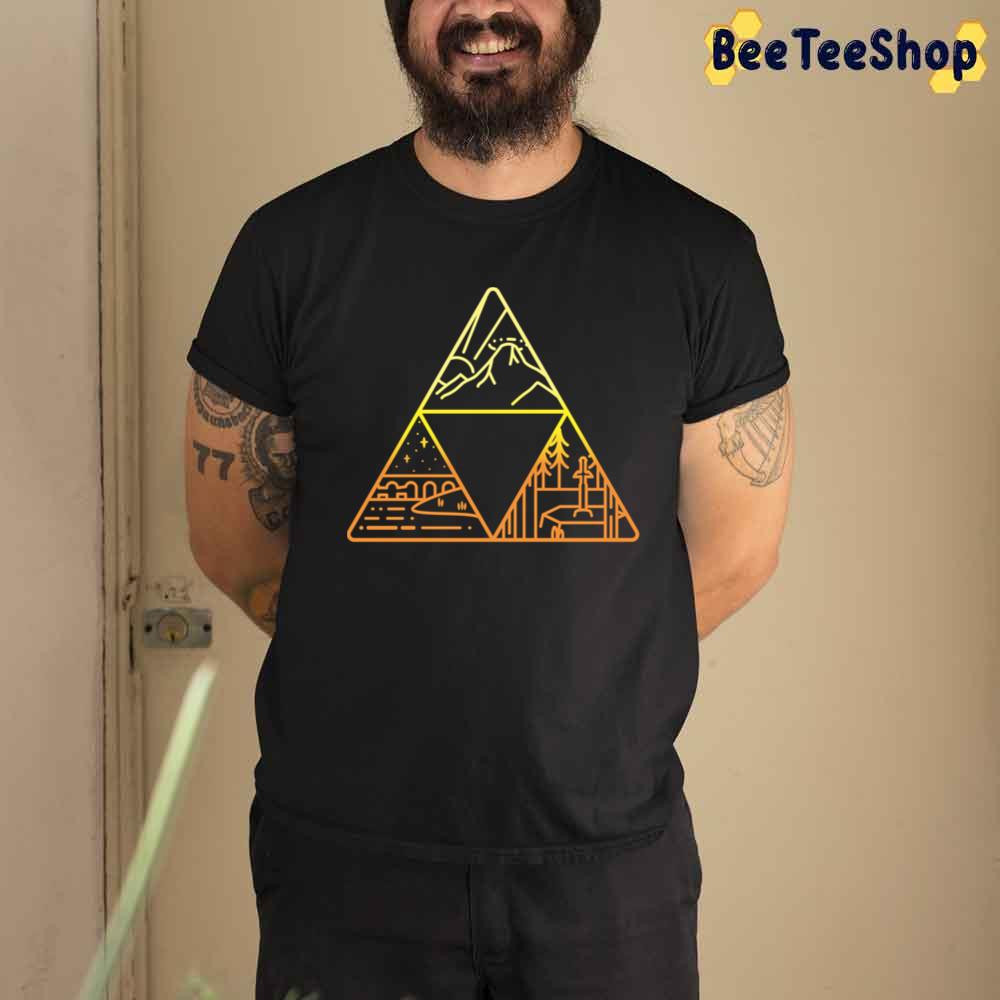 Triforce The Legend Of Zelda Game Unisex T-Shirt Triforce The Legend Of Zelda Game Unisex T-Shirt