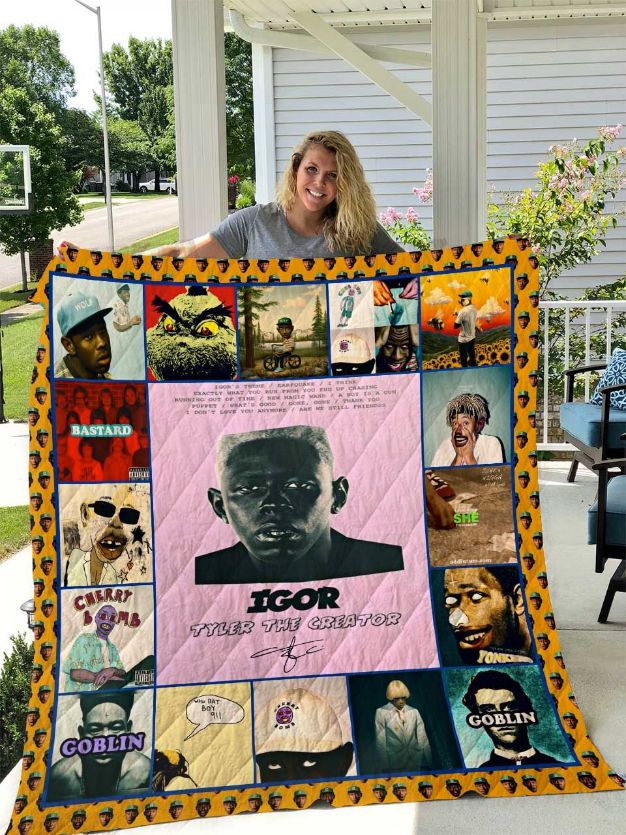 Tyler The Creator Quilt Blanket Tyler The Creator Quilt Blanket