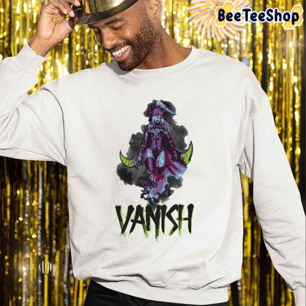 Vanish Wow Fan Art Game Unisex Sweatshirt Vanish Wow Fan Art Game Unisex Sweatshirt