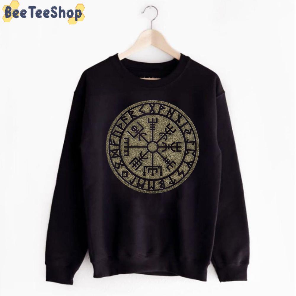 Vegvisir Viking Compass Norse Symbol Protection Nordic Vikings Unisex T-Shirt Vegvisir Viking Compass Norse Symbol Protection Nordic Vikings Unisex T-Shirt