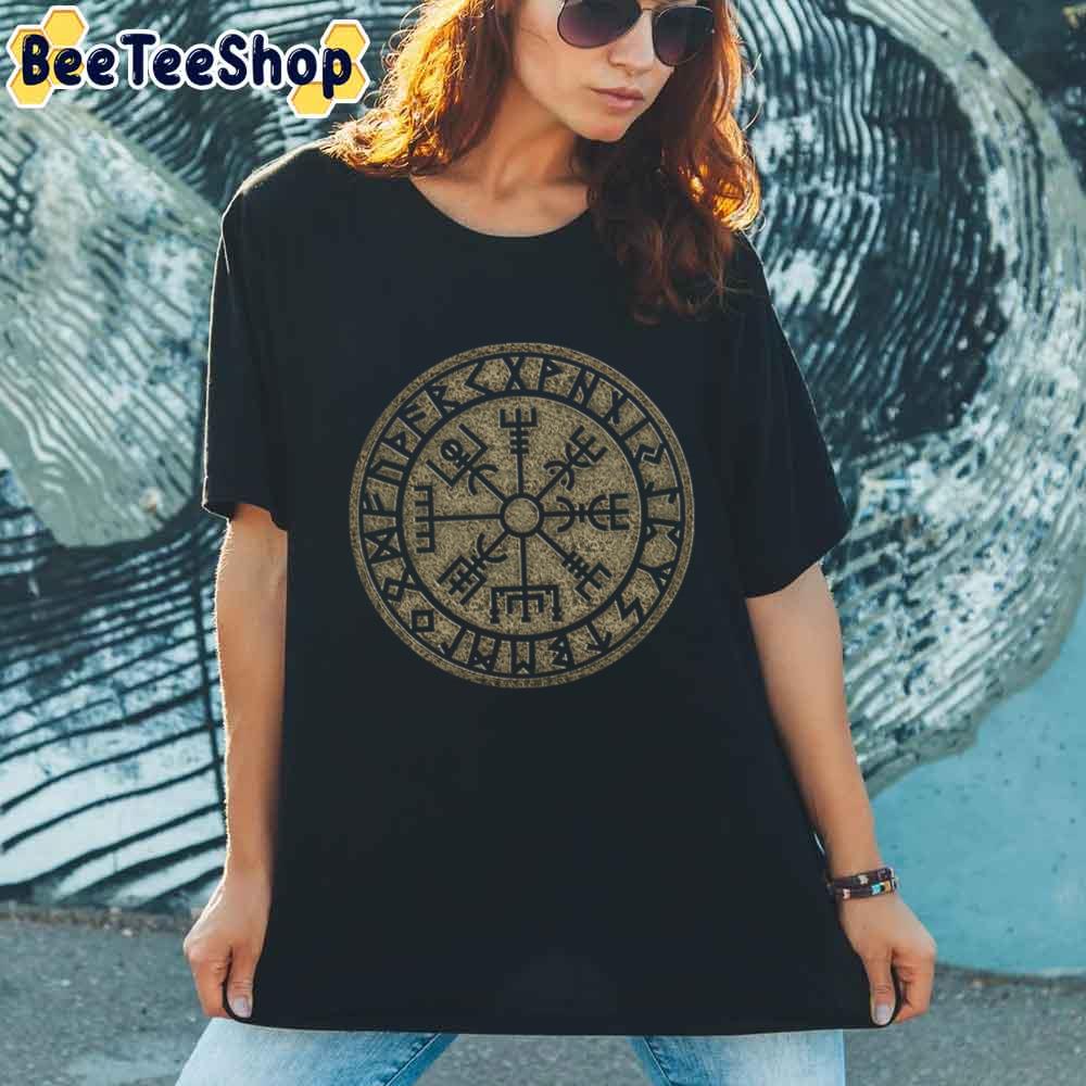 Vegvisir Viking Compass Norse Symbol Protection Nordic Vikings Unisex T-Shirt Vegvisir Viking Compass Norse Symbol Protection Nordic Vikings Unisex T-Shirt