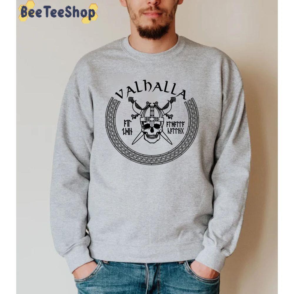 Viking Design Valhalla Game Unisex Sweatshirt Viking Design Valhalla Game Unisex Sweatshirt