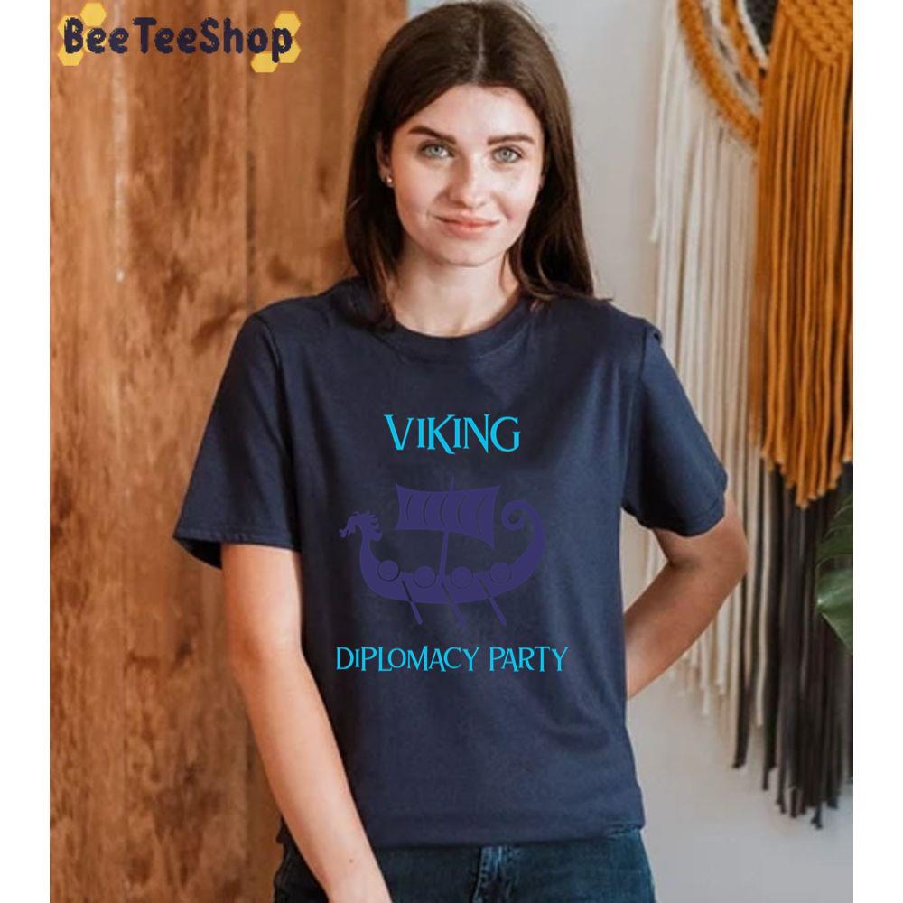 Viking Diplomacy Party Valhalla Game Unisex T-Shirt Viking Diplomacy Party Valhalla Game Unisex T-Shirt