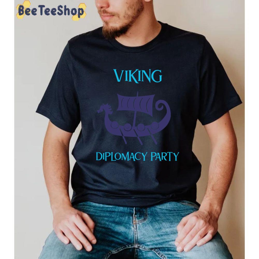 Viking Diplomacy Party Valhalla Game Unisex T-Shirt Viking Diplomacy Party Valhalla Game Unisex T-Shirt