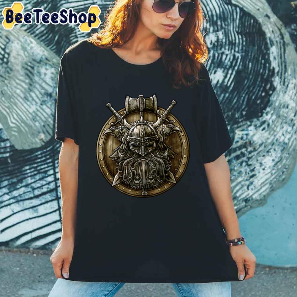 Viking Shield Nordic Norse Valhalla Unisex T-Shirt Viking Shield Nordic Norse Valhalla Unisex T-Shirt