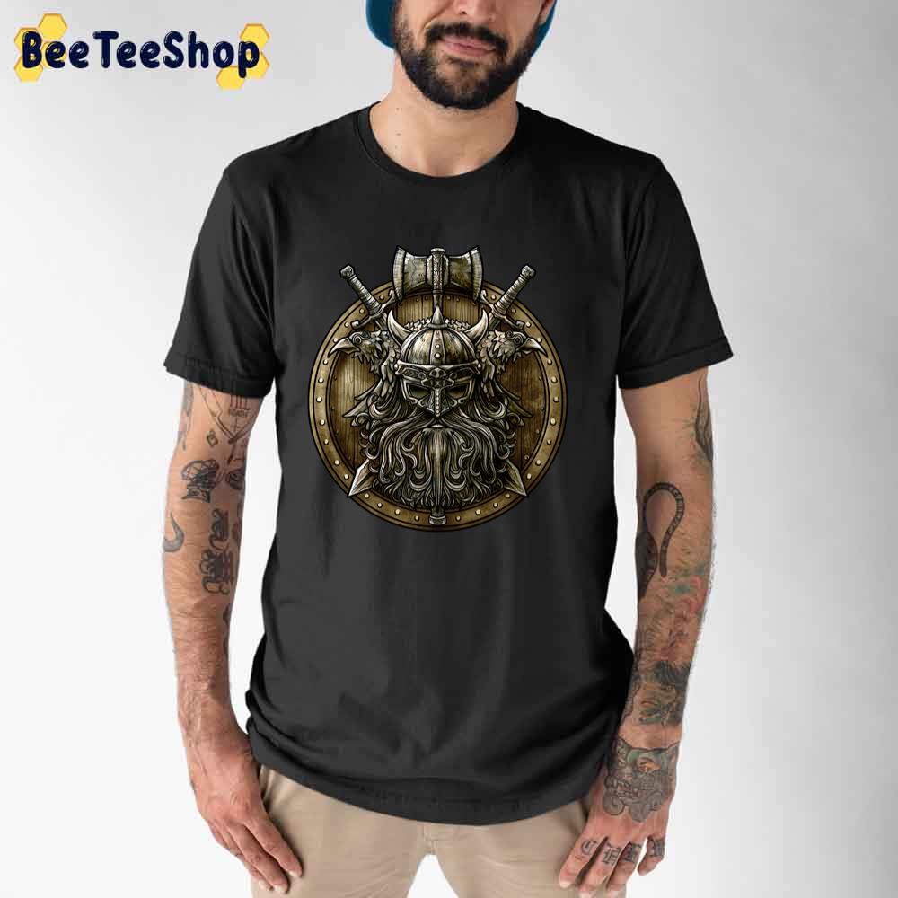 Viking Shield Nordic Norse Valhalla Unisex T-Shirt Viking Shield Nordic Norse Valhalla Unisex T-Shirt