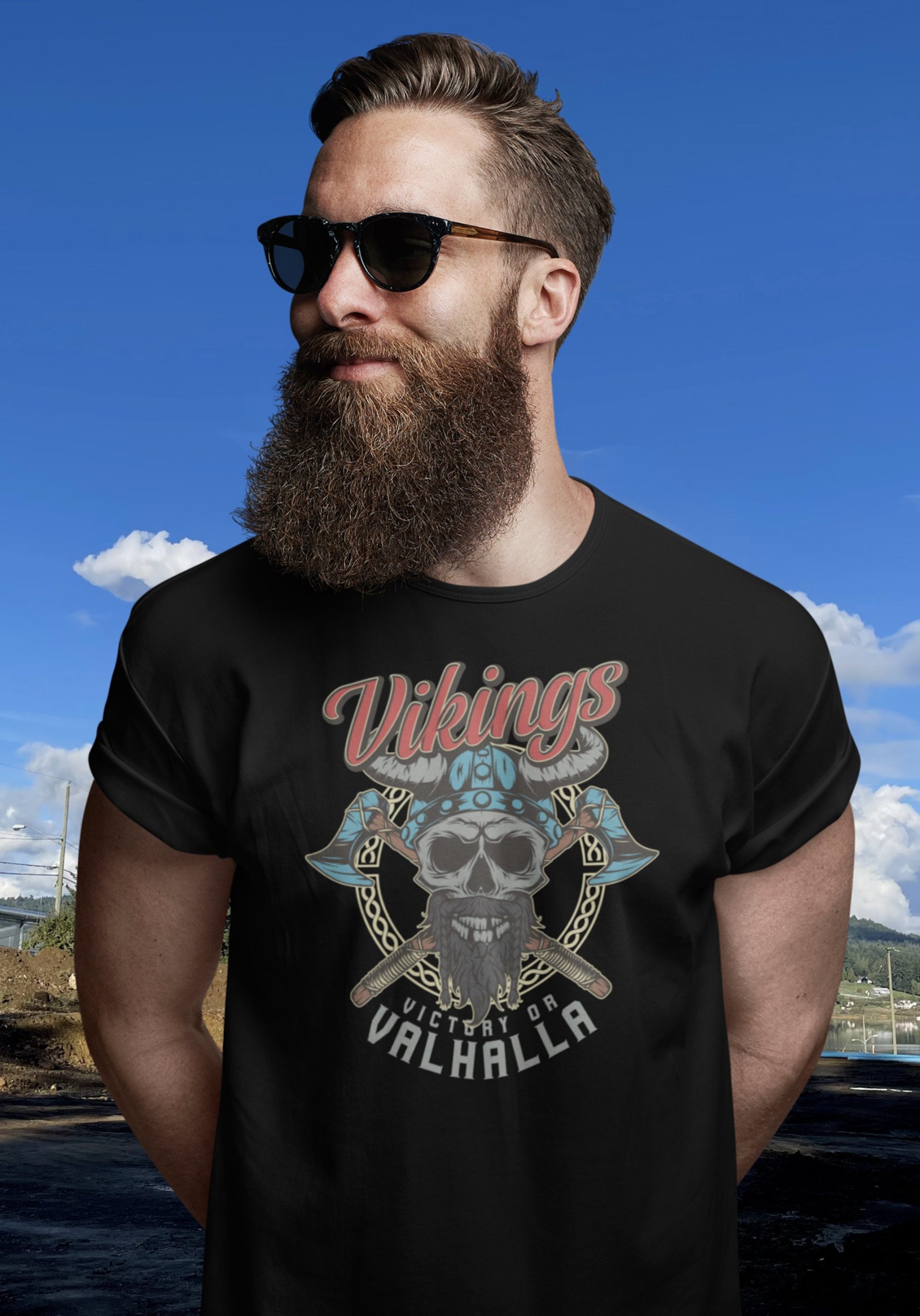 Viking Victory Or Valhalla Unisex T-Shirt Viking Victory Or Valhalla Unisex T-Shirt