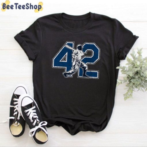 Vintage 42 Jackie Robinson Baseball Unisex T-Shirt
