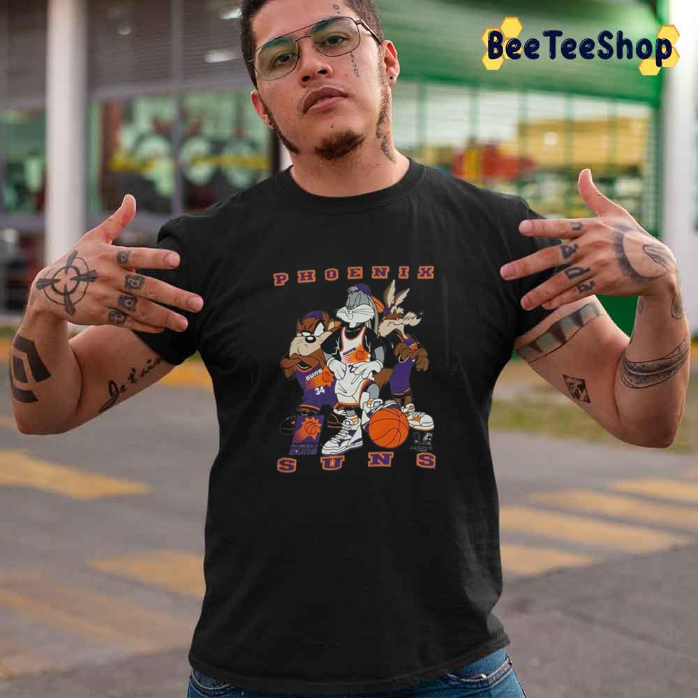 Vintage 90s Looney Tunes Phoenix Suns Basketball Unisex T-Shirt Vintage 90s Looney Tunes Phoenix Suns Basketball Unisex T-Shirt