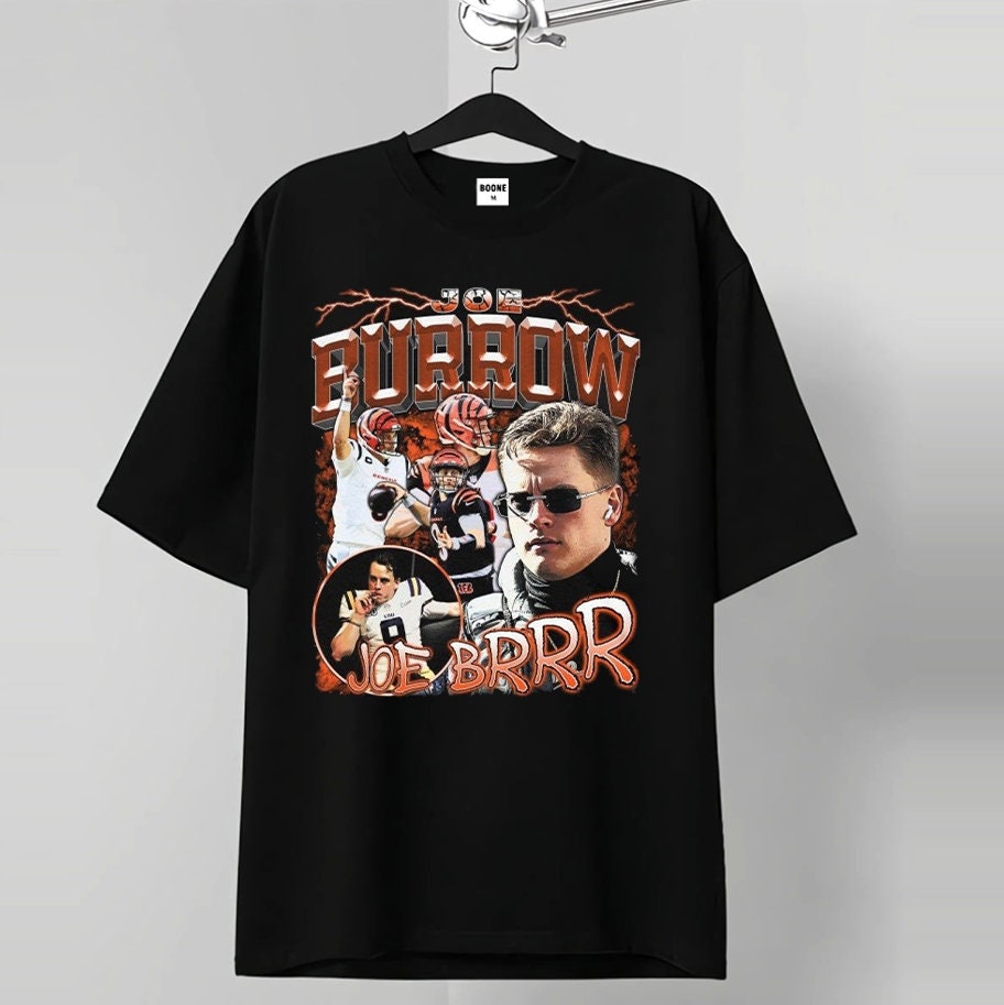 Vintage Bootleg Joe Burrow Rapper Unisex Sweatshirt Vintage Bootleg Joe Burrow Rapper Unisex Sweatshirt