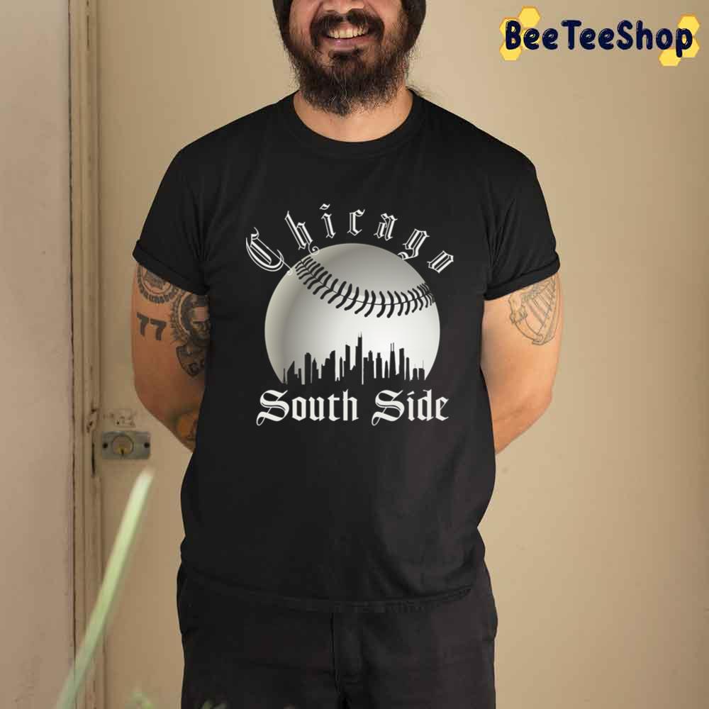 Vintage City Skyline Chicago White Sox Baseball Unisex T-Shirt Vintage City Skyline Chicago White Sox Baseball Unisex T-Shirt