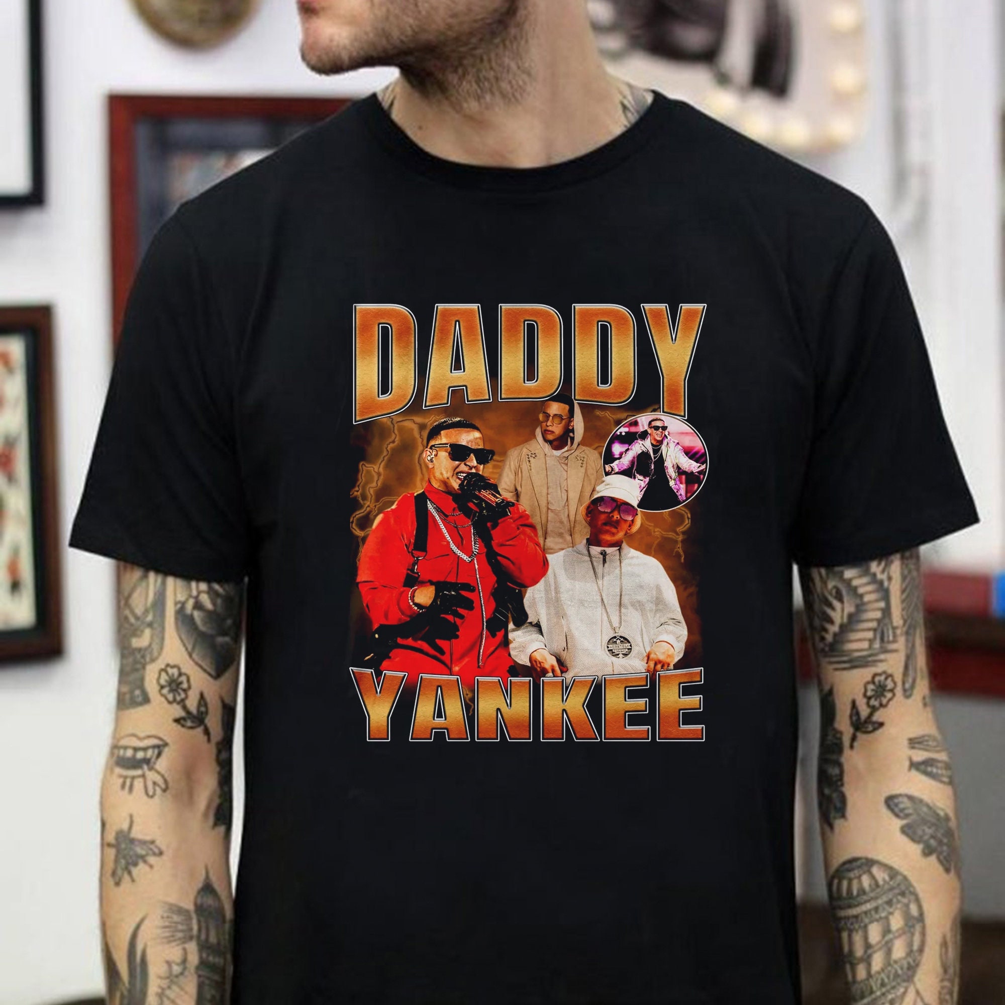 Vintage Daddy Yankee Rap Unisex T-Shirt Vintage Daddy Yankee Rap Unisex T-Shirt