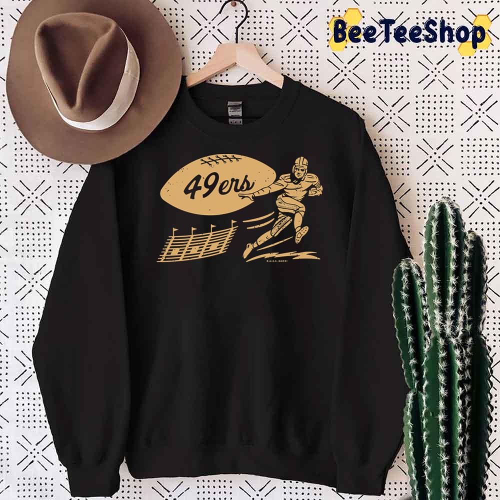 Vintage Gold San Francisco 49ers Football Unisex T-Shirt Vintage Gold San Francisco 49ers Football Unisex T-Shirt