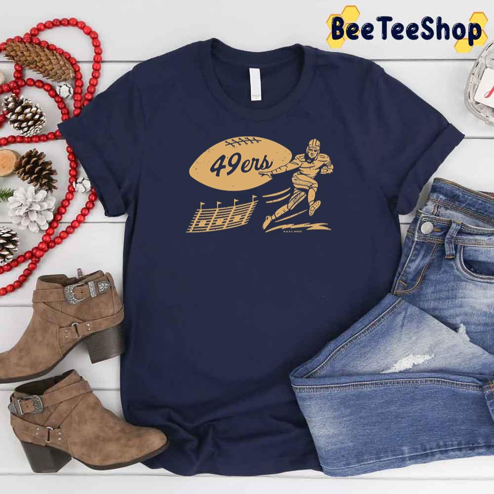 Vintage Gold San Francisco 49ers Football Unisex T-Shirt Vintage Gold San Francisco 49ers Football Unisex T-Shirt