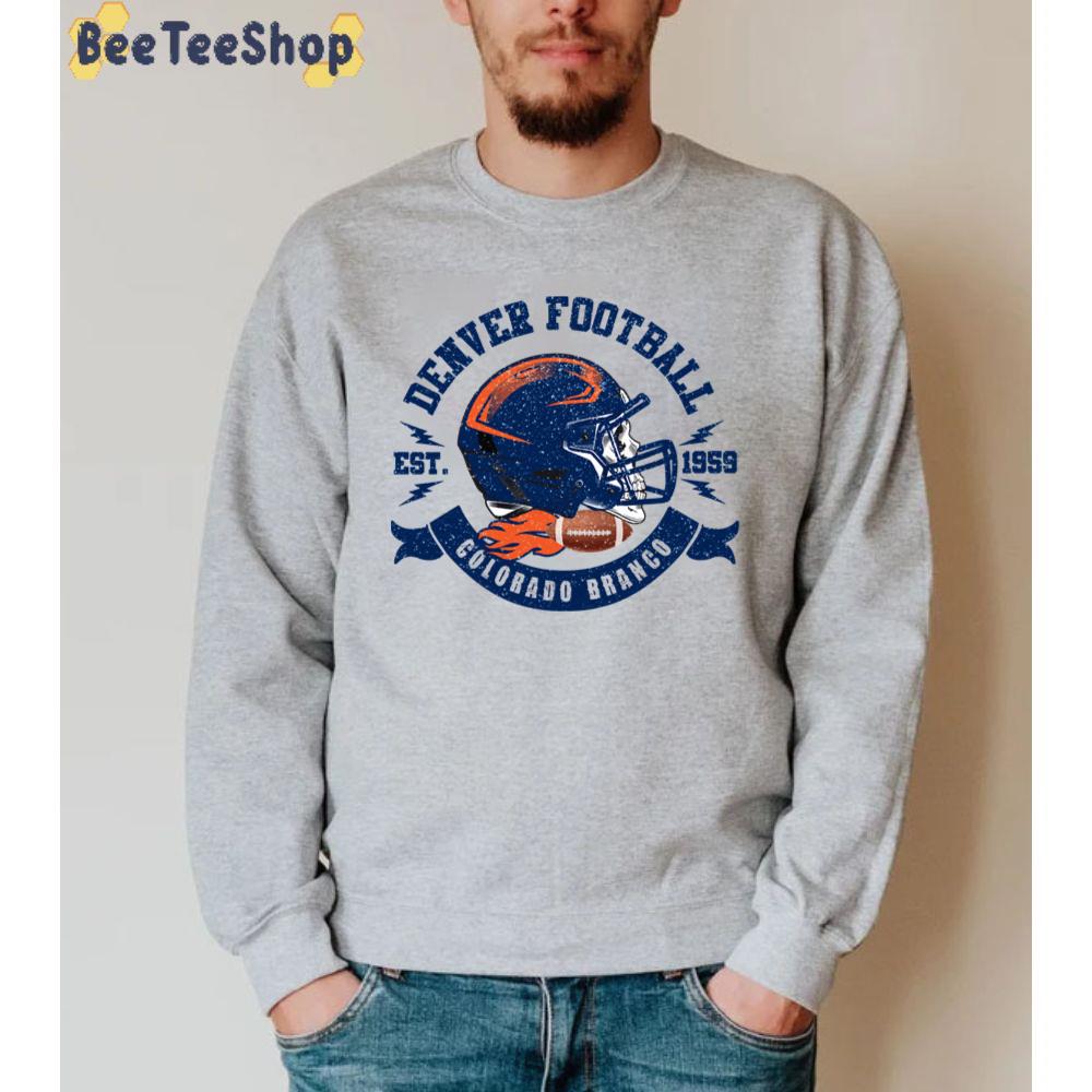 Vintage Helmet Denver Broncos Football Unisex Sweatshirt Vintage Helmet Denver Broncos Football Unisex Sweatshirt