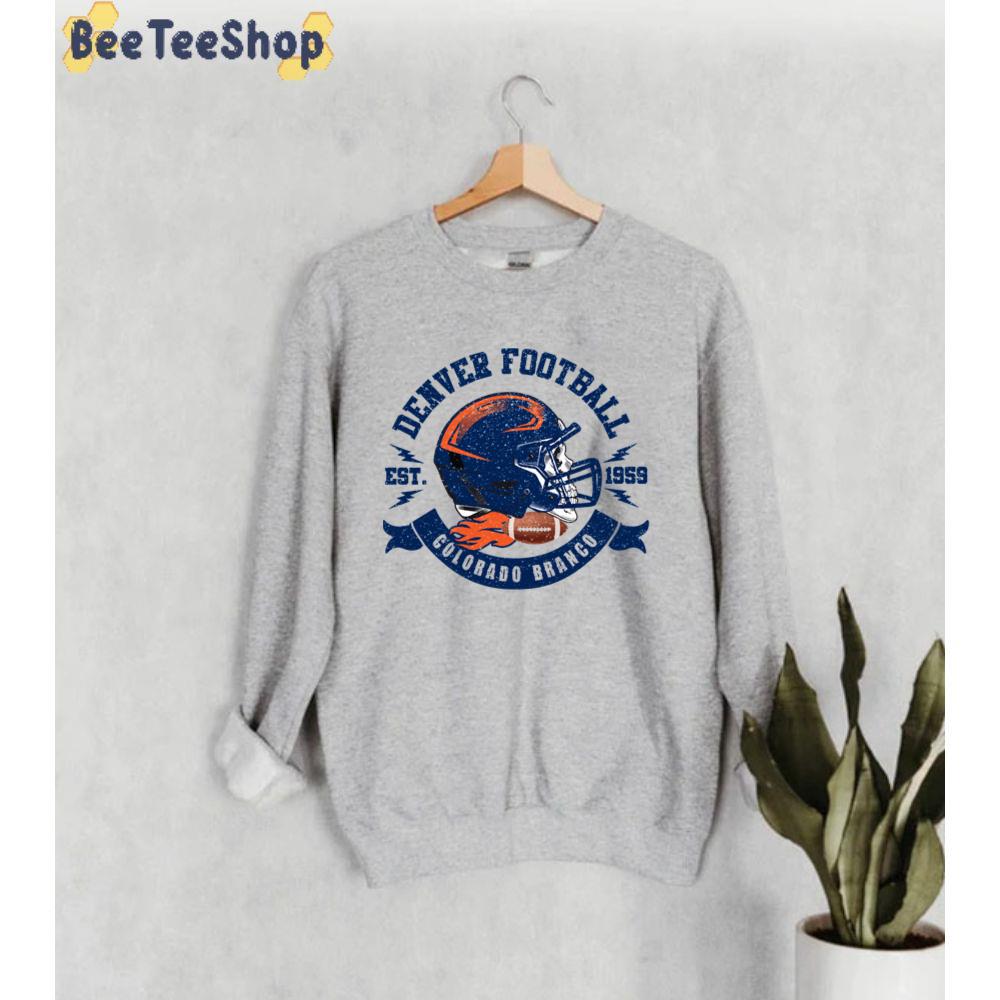 Vintage Helmet Denver Broncos Football Unisex Sweatshirt Vintage Helmet Denver Broncos Football Unisex Sweatshirt