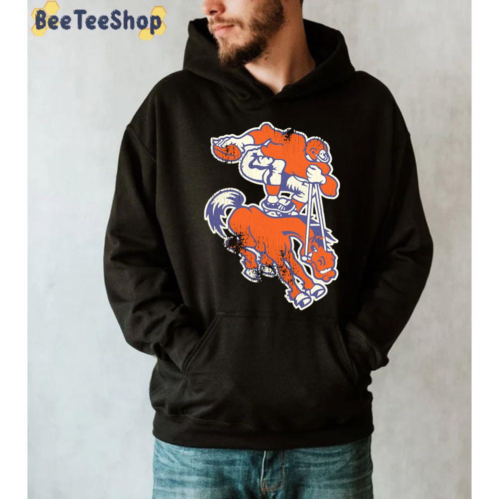 Vintage Mascot Denver Broncos Football Unisex Sweatshirt Vintage Mascot Denver Broncos Football Unisex Sweatshirt