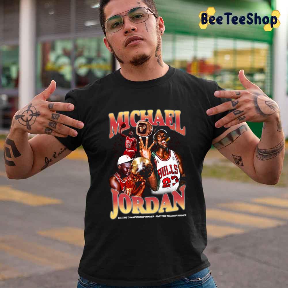 Vintage Michael Jordan The Goat Unisex T-Shirt Vintage Michael Jordan The Goat Unisex T-Shirt