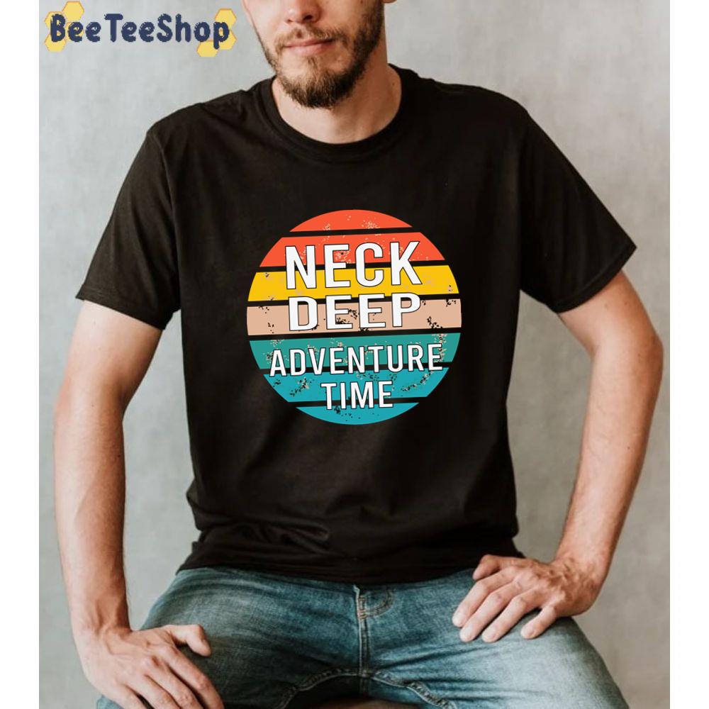 Vintage Neck Deep Adventure Time Unisex Sweatshirt Vintage Neck Deep Adventure Time Unisex Sweatshirt