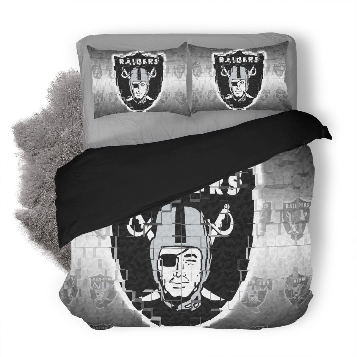 Vintage NFL Oakland Raiders Bedding Set Vintage NFL Oakland Raiders Bedding Set