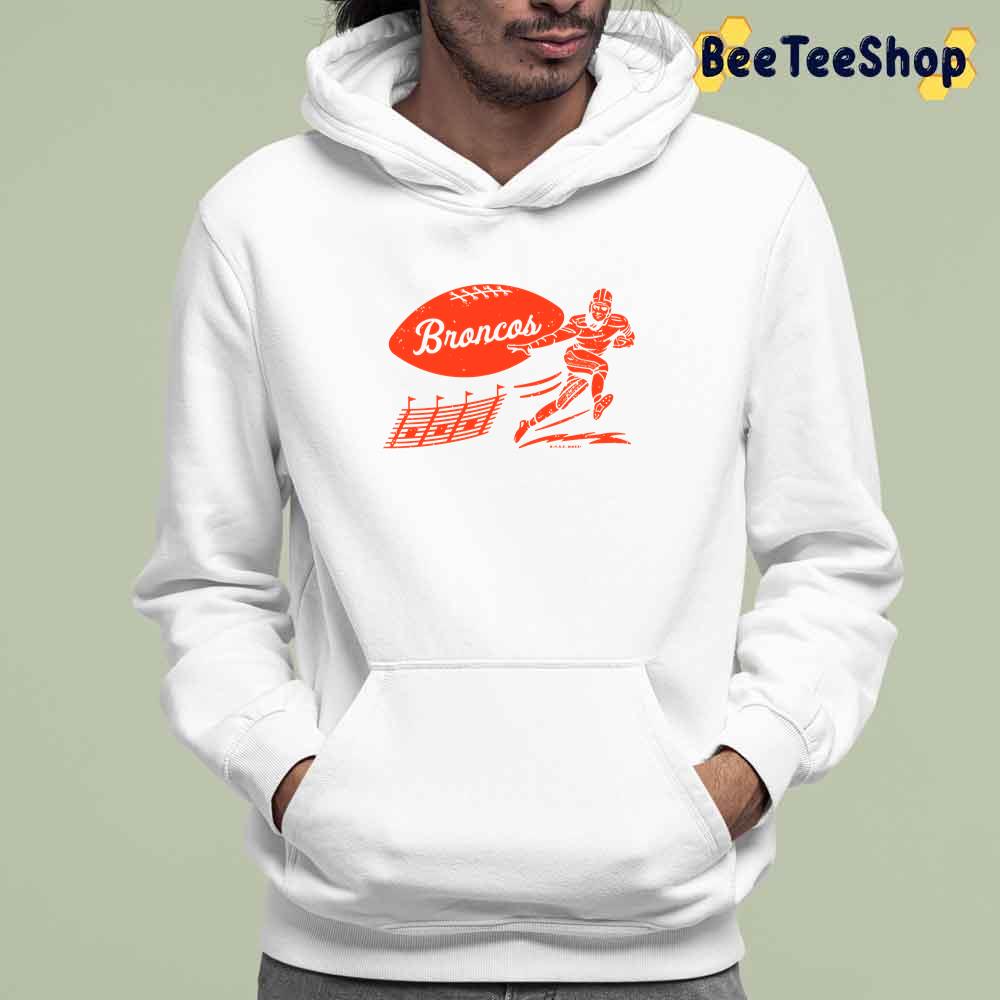 Vintage Orange Denver Broncos Football Unisex T-Shirt Vintage Orange Denver Broncos Football Unisex T-Shirt
