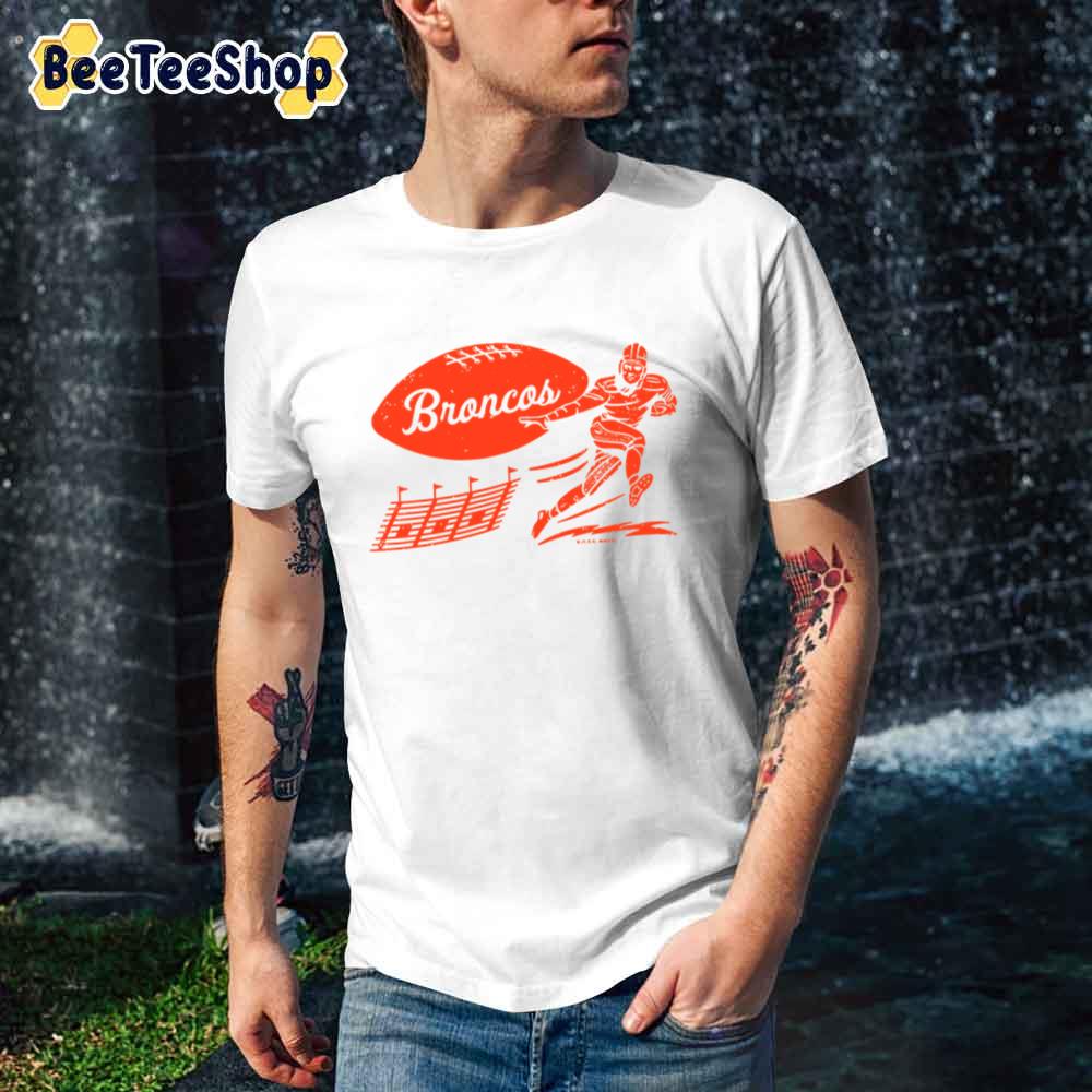 Vintage Orange Denver Broncos Football Unisex T-Shirt Vintage Orange Denver Broncos Football Unisex T-Shirt