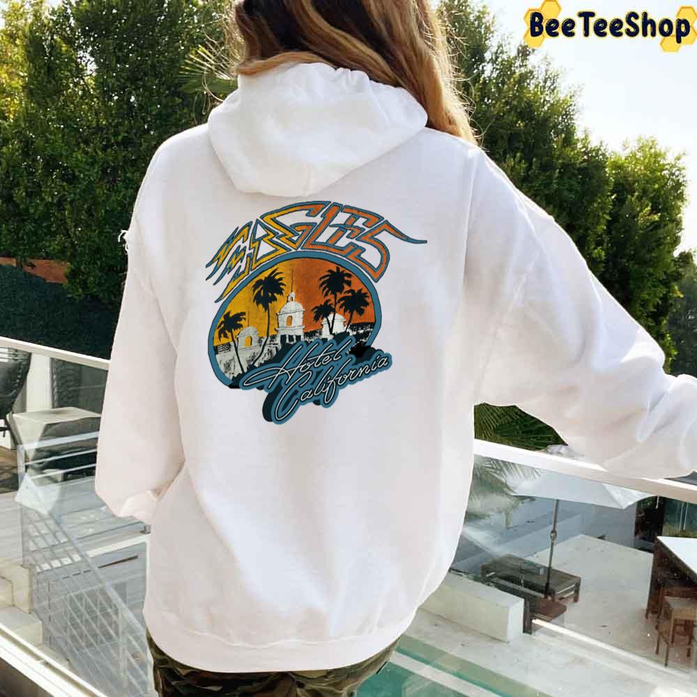 Vintage Rock Funny Hotel California Design Unisex Hoodie Vintage Rock Funny Hotel California Design Unisex Hoodie