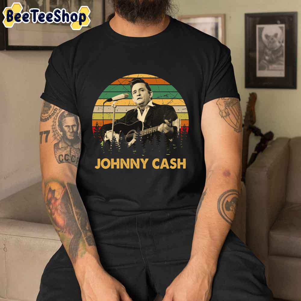 Vintage Rock N Roll Music Rebel 1955 Johnny Cash Unisex T-Shirt Vintage Rock N Roll Music Rebel 1955 Johnny Cash Unisex T-Shirt