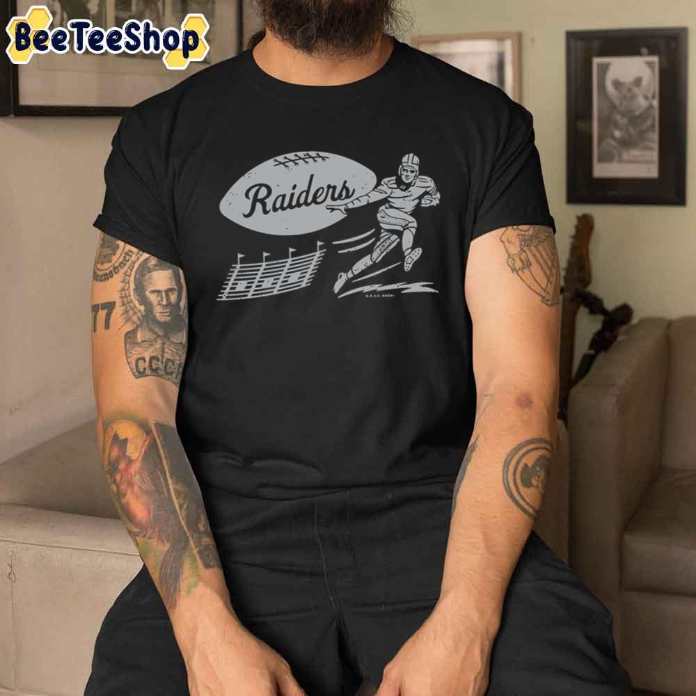 Vintage Silver Oakland Raiders Football Unisex T-Shirt Vintage Silver Oakland Raiders Football Unisex T-Shirt