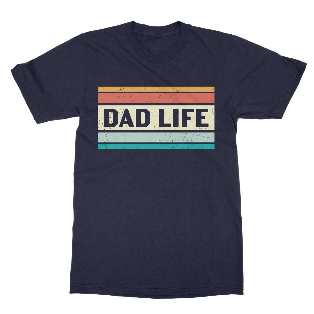 Vintage Style Dad Life Happy Father's Day Unisex T-Shirt Vintage Style Dad Life Happy Father's Day Unisex T-Shirt