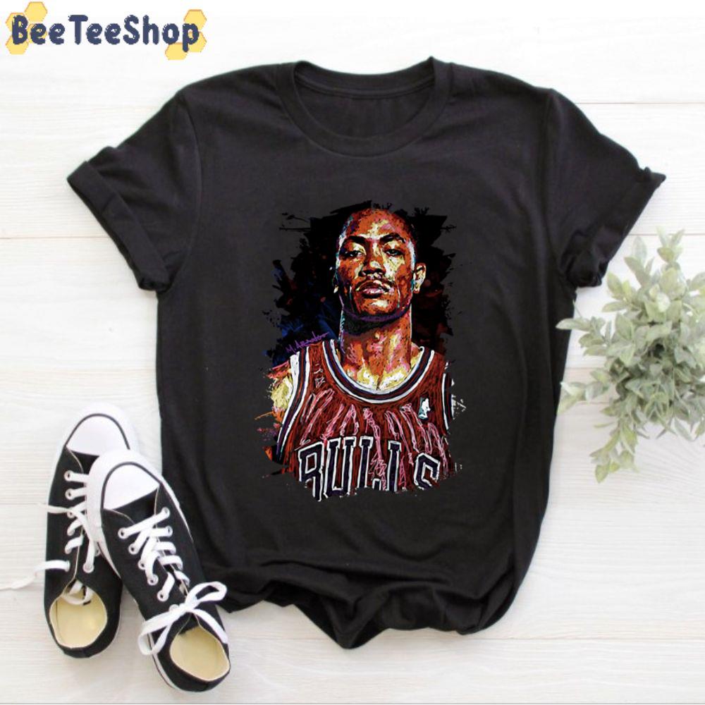 Vintage Style Derrick Rose Basketball Sport Unisex T-Shirt Vintage Style Derrick Rose Basketball Sport Unisex T-Shirt