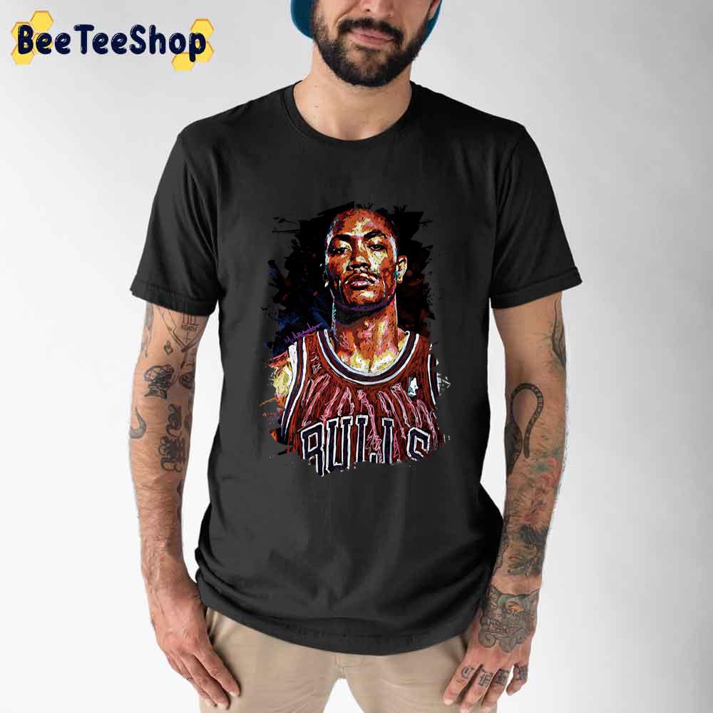 Vintage Style Derrick Rose Basketball Sport Unisex T-Shirt Vintage Style Derrick Rose Basketball Sport Unisex T-Shirt