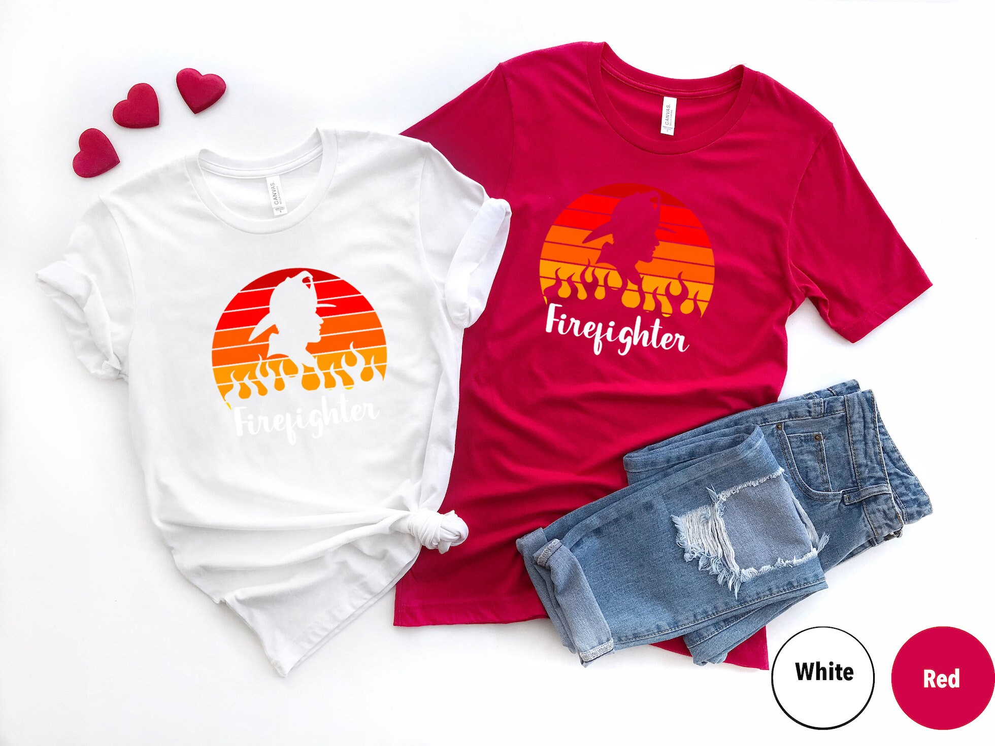 Vintage Style Firefighter Unisex T-Shirt Vintage Style Firefighter Unisex T-Shirt