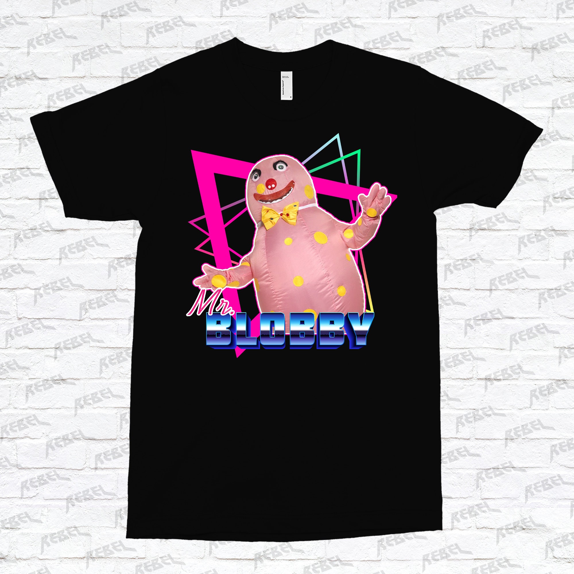 Vintage Style Mr Blobby Unisex T-Shirt Vintage Style Mr Blobby Unisex T-Shirt