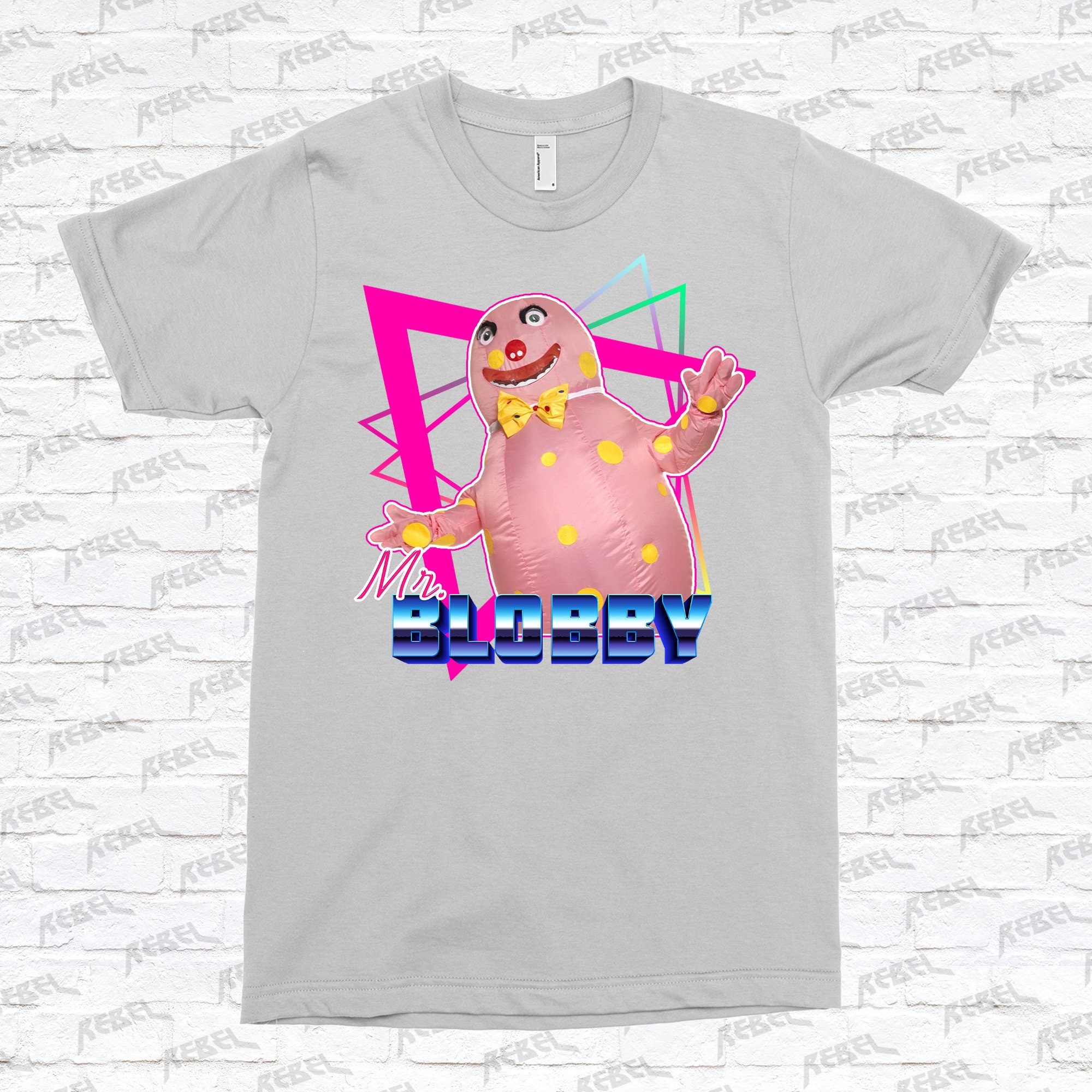Vintage Style Mr Blobby Unisex T-Shirt Vintage Style Mr Blobby Unisex T-Shirt