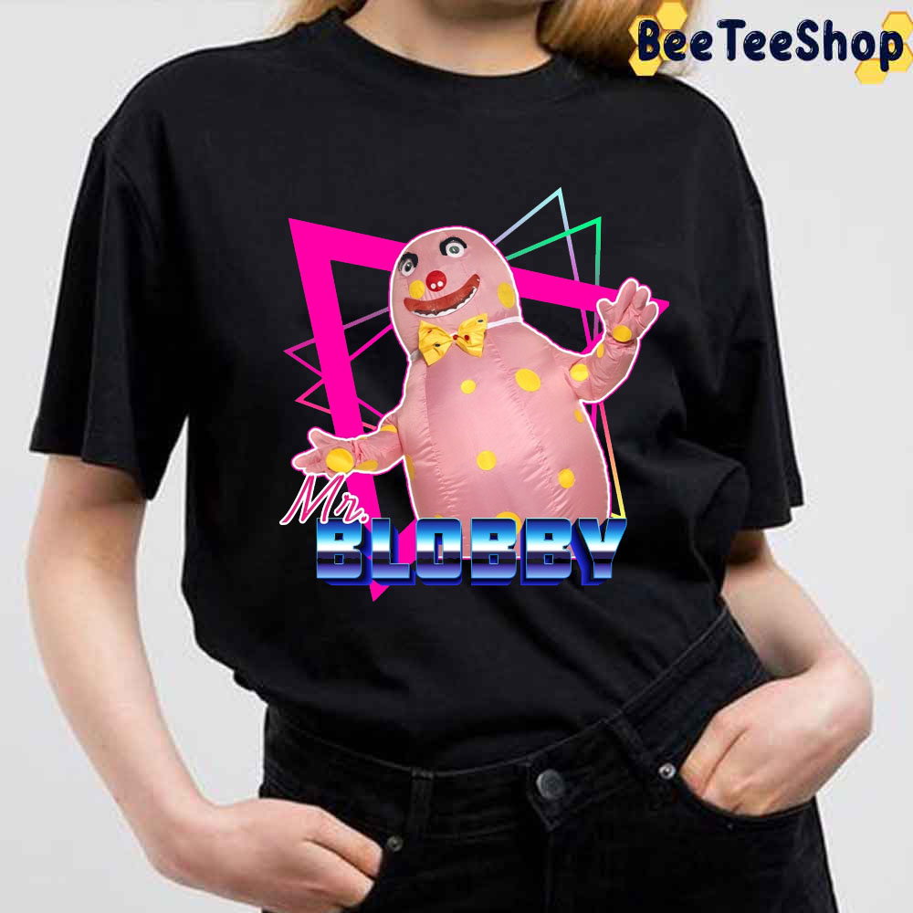 Vintage Style Mr Blobby Unisex T-Shirt Vintage Style Mr Blobby Unisex T-Shirt