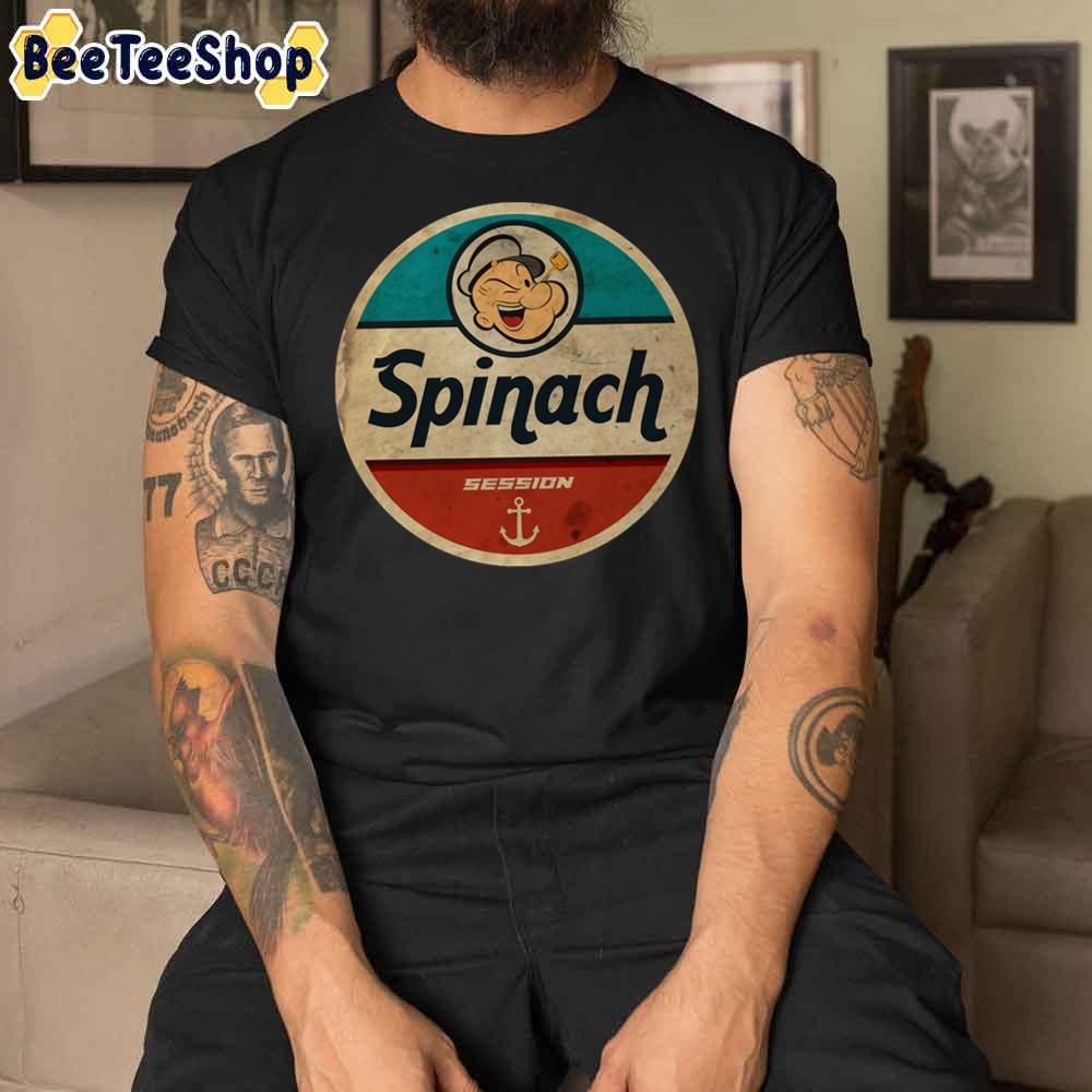 Vintage Style Spinach Session Unisex T-Shirt Vintage Style Spinach Session Unisex T-Shirt
