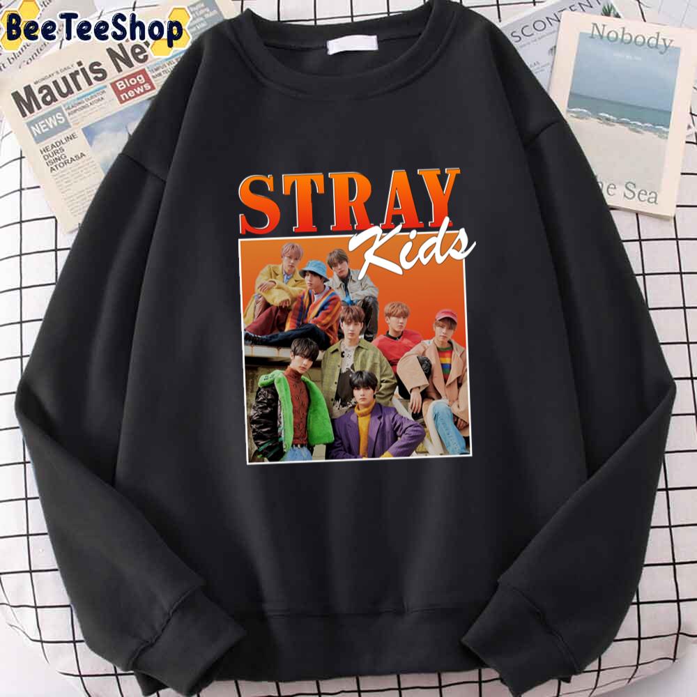 Vintage Style Straykids Kpop Unisex Hoodie Vintage Style Straykids Kpop Unisex Hoodie