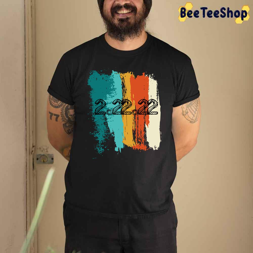 Vintage Style Twosday 22222 Unisex T-Shirt Vintage Style Twosday 22222 Unisex T-Shirt